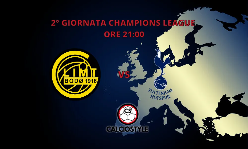 Bodo-Glimt-Tottenham: le probabili formazioni e dove vederla