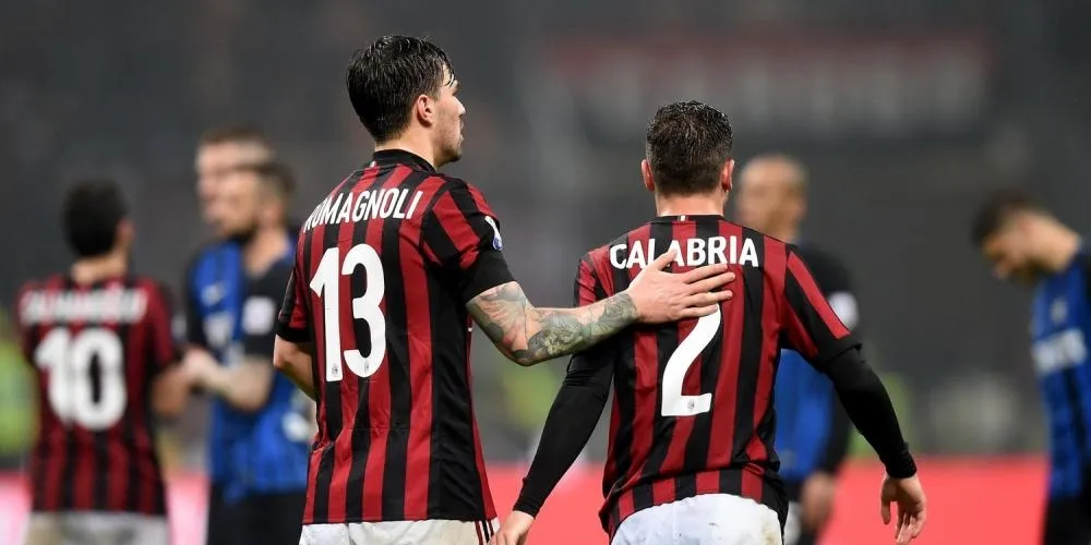 Milan: anche Romagnoli e Calabria KO. La situazione