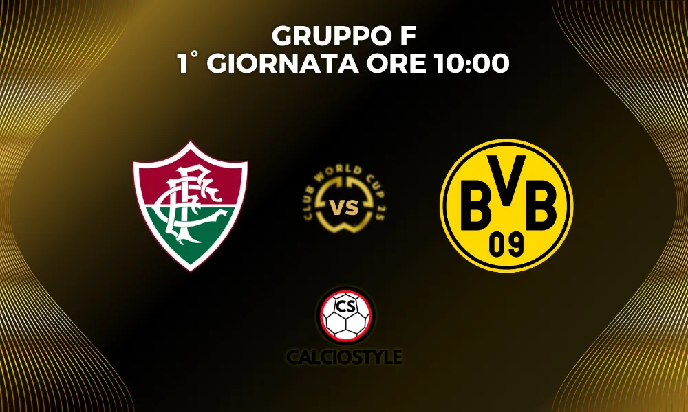 Fluminense-Borussia Dortmund: probabili formazioni e dove vederla
