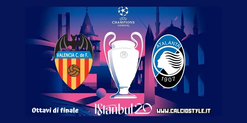 Valencia-Atalanta: probabili formazioni e dove vederla