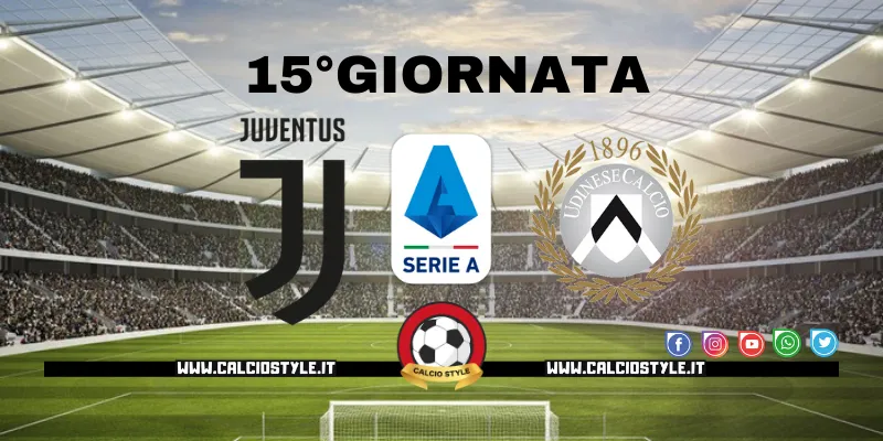 Juventus Udinese: probabili formazioni e dove vederla