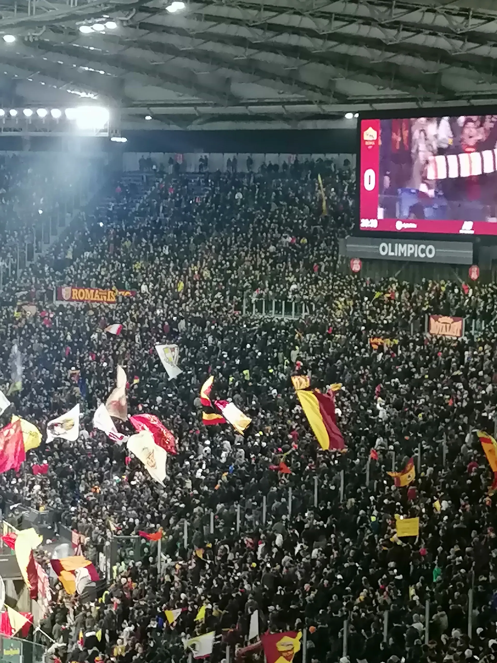 LIVE Stadio Olimpico - La Roma batte il Verona