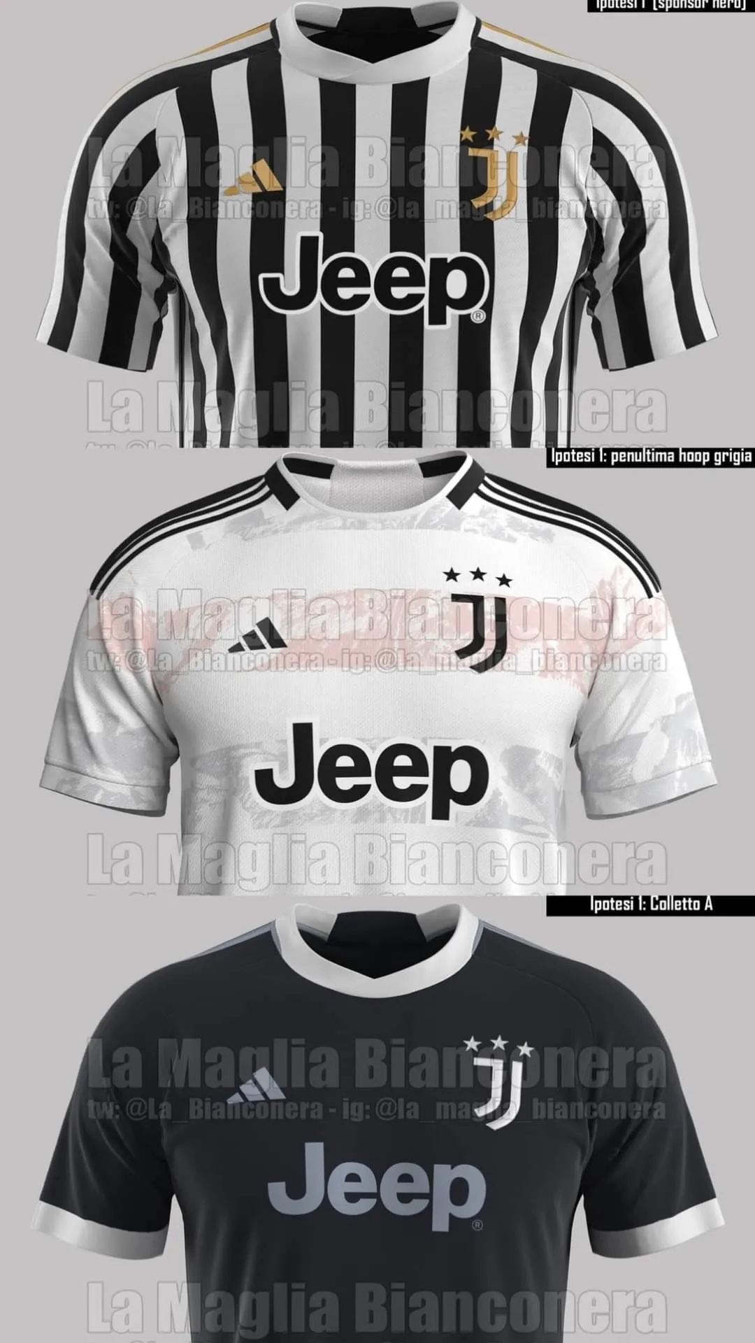 New look Juventus: ecco le nuove maglie