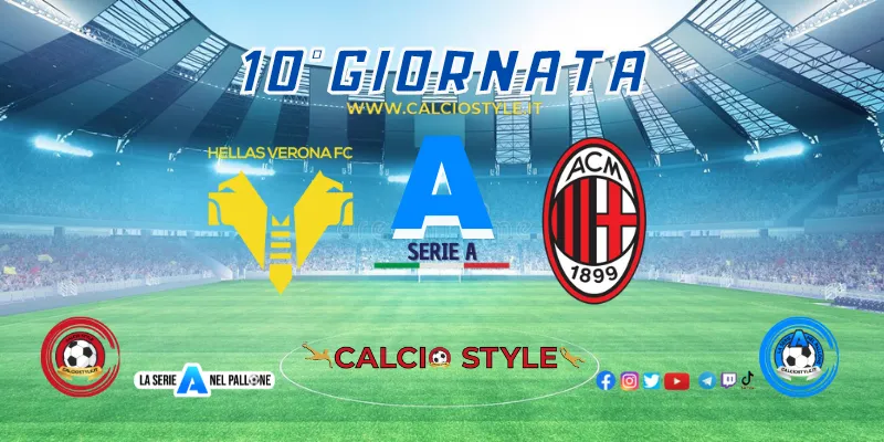 🚨Live CS Hellas Verona - Milan (1-2): fine partita.