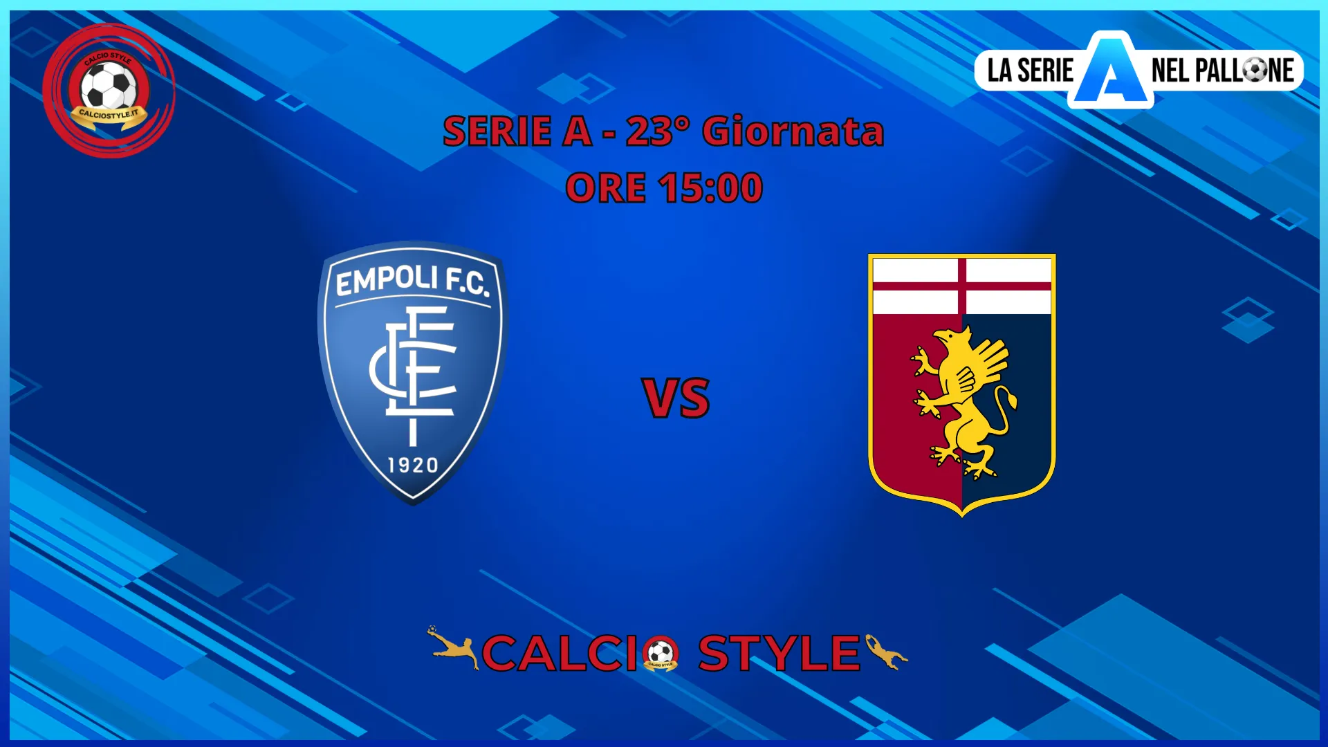 Empoli-Genoa: curiosità e statistiche