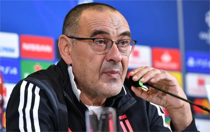 Verso Udinese - Juventus, Sarri: "Critiche? Probabilmente sto sui cog***** a qualcuno"
