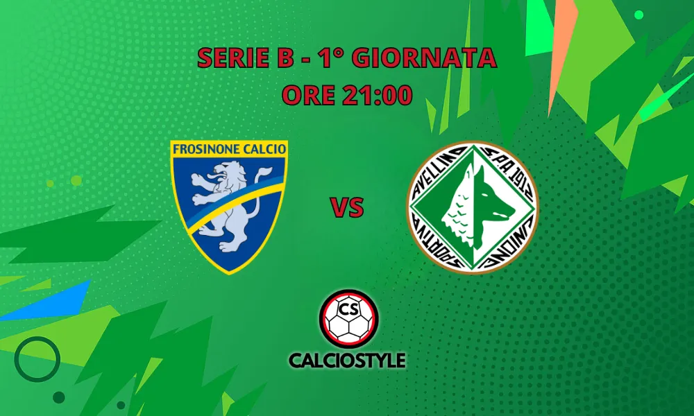 Frosinone-Avellino: probabili formazioni e dove vederla