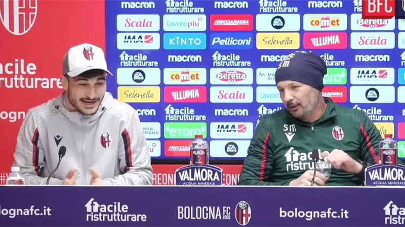 Bologna, Mihajlovic-Orsolini: botta e risposta
