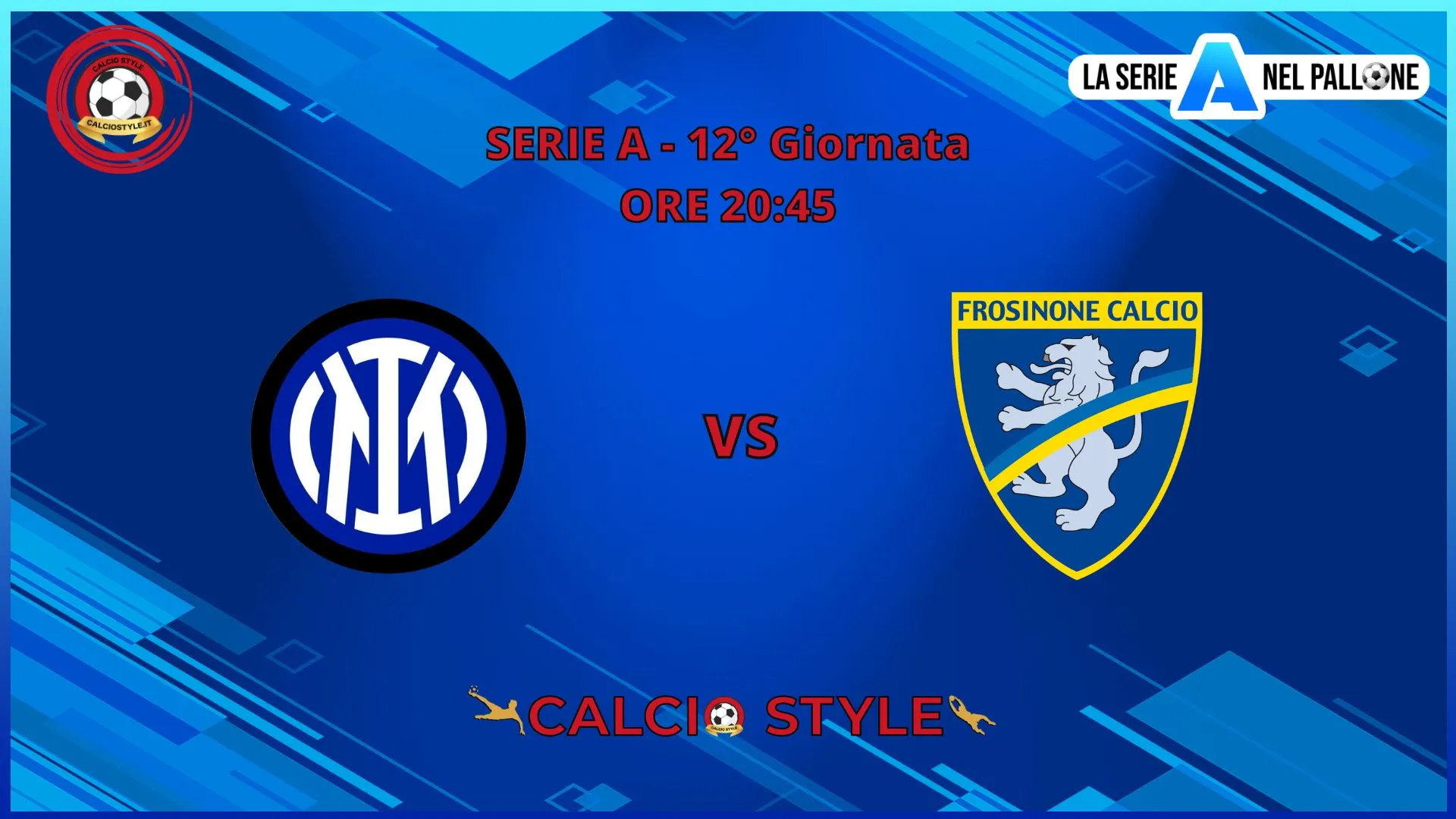 Inter-Frosinone: probabili formazioni e dove vederla