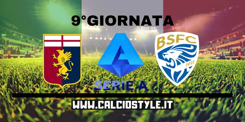 Genoa-Brescia: probabili formazioni e dove vederla