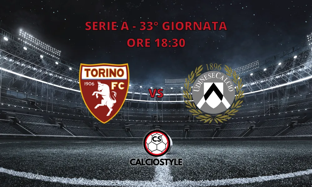 Torino-Udinese, le ultimissime sulle formazioni