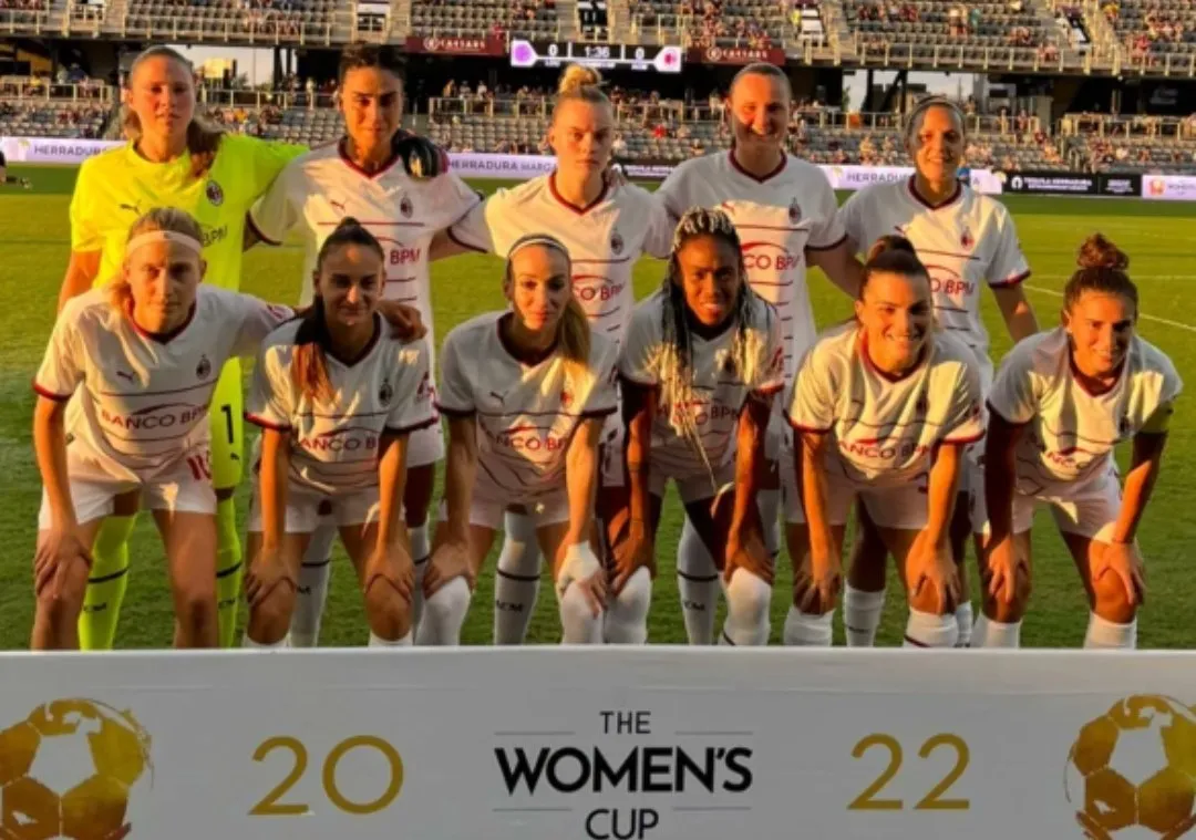 Women's Cup 2022: il Milan sbatte contro il Racing Louisville Fc
