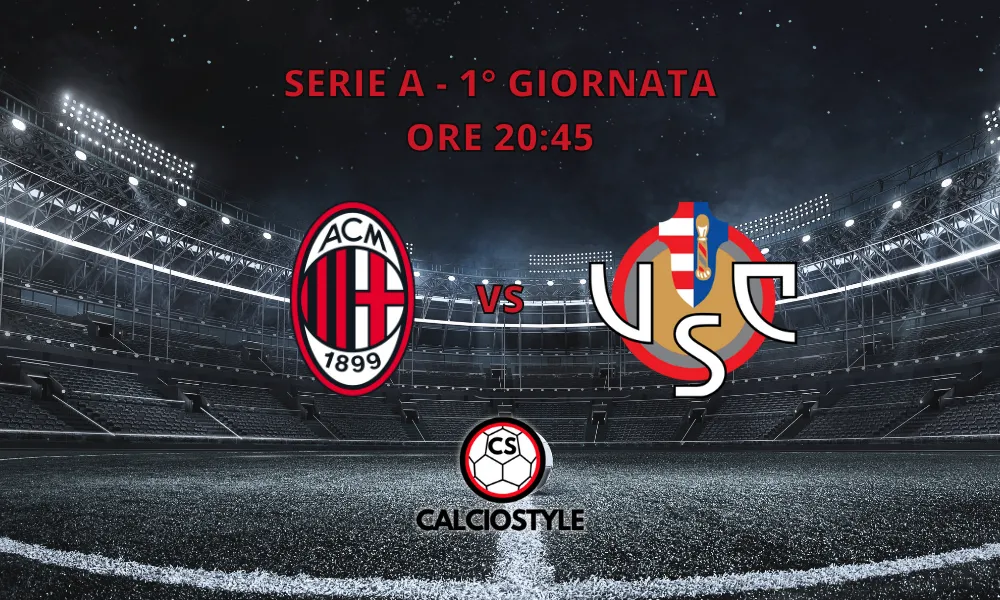 Milan-Cremonese, formazioni ufficiali: spazio a Gimenez