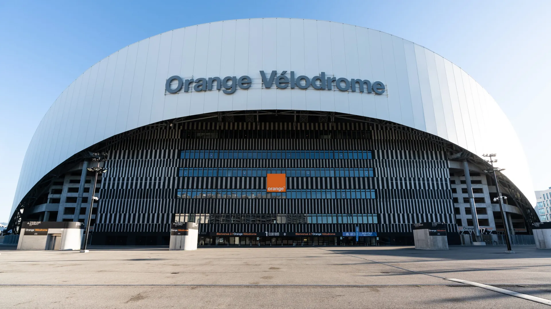 Marsiglia - Lione, lo stadio Velodrome