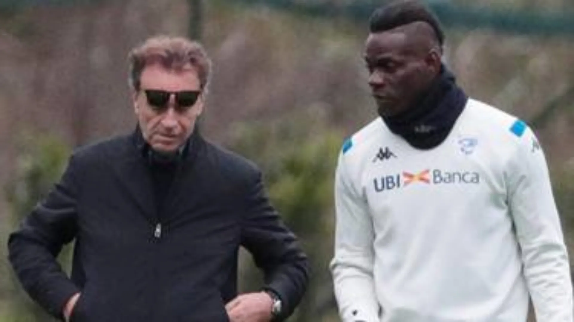 Cellino furioso, porta in faccia a Balotelli