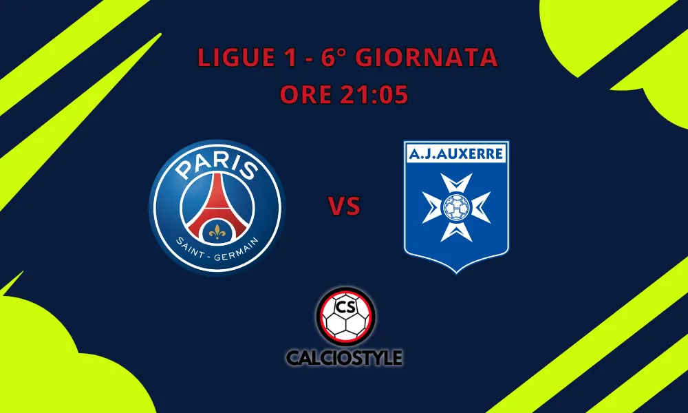 PSG-Auxerre, probabili formazioni e dove vederla