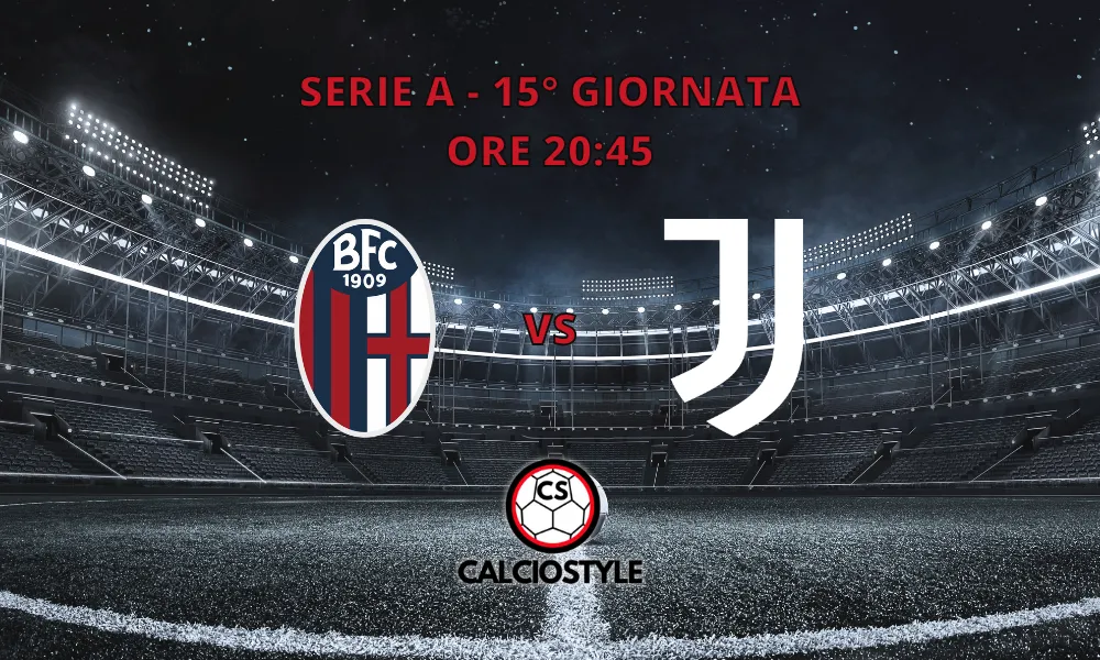 Bologna-Juventus, le formazioni ufficiali