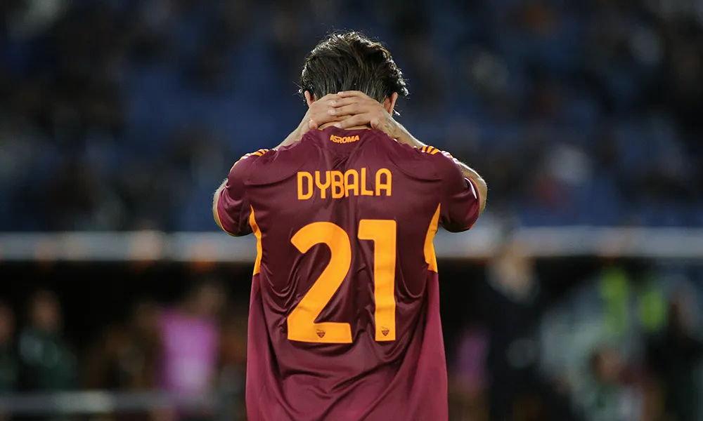 Roma, il digiuno di Dybala continua: mai così male dal 2022