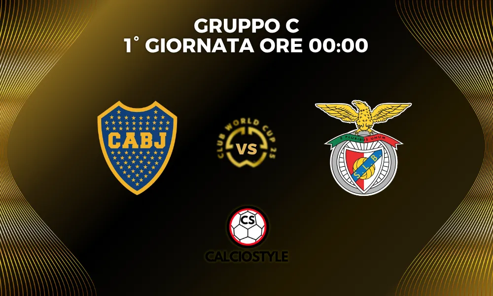 Boca Juniors-Benfica: probabili formazioni e dove vederla
