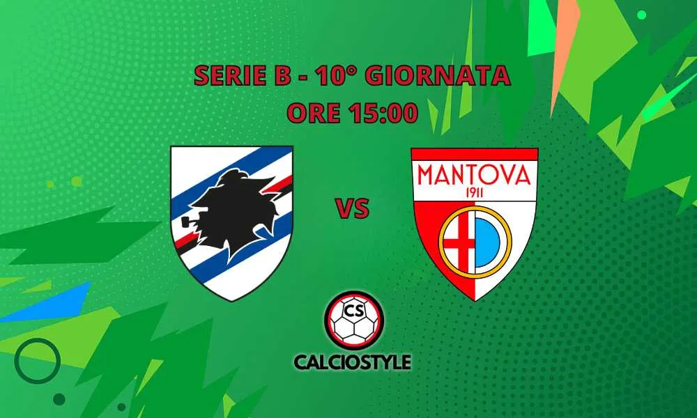 Sampdoria-Mantova, probabili formazioni e dove vederla