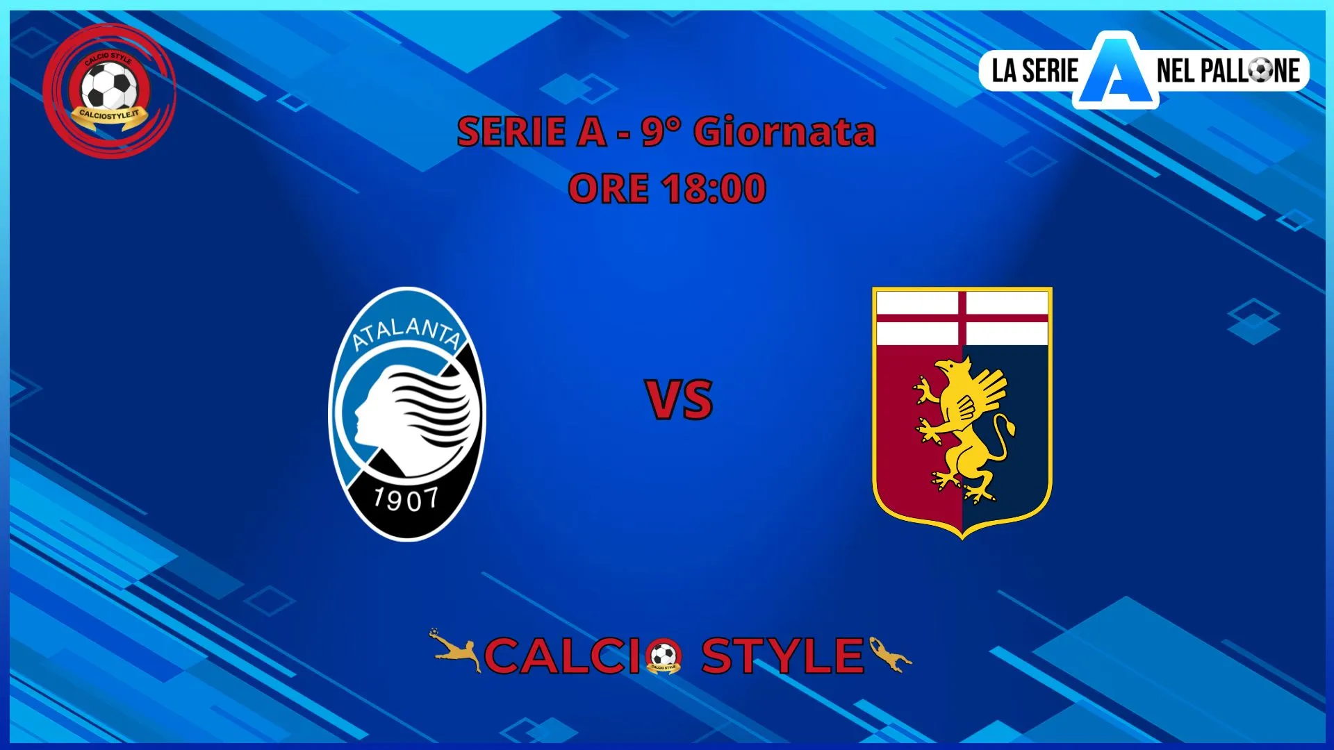 Atalanta - Genoa: probabili formazioni e dove vederla