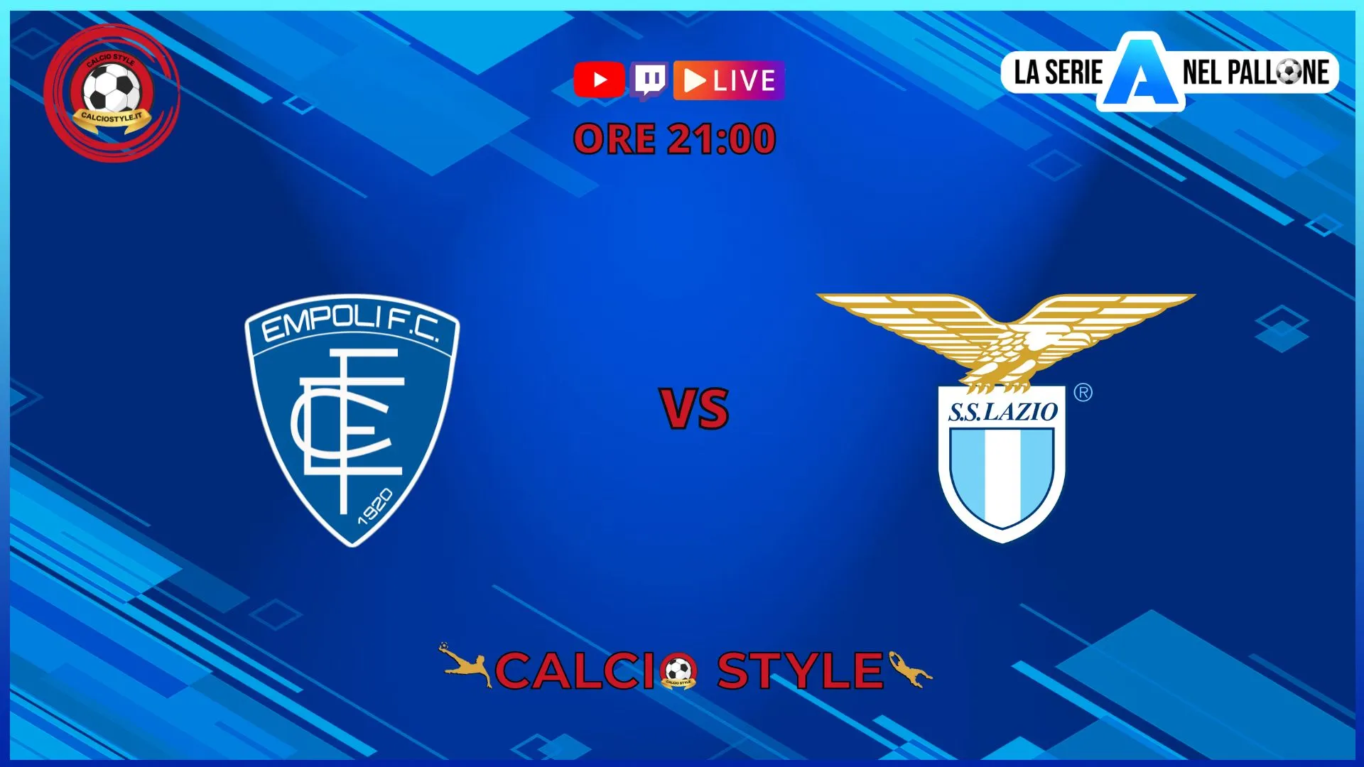 Empoli-Lazio, le formazioni ufficiali