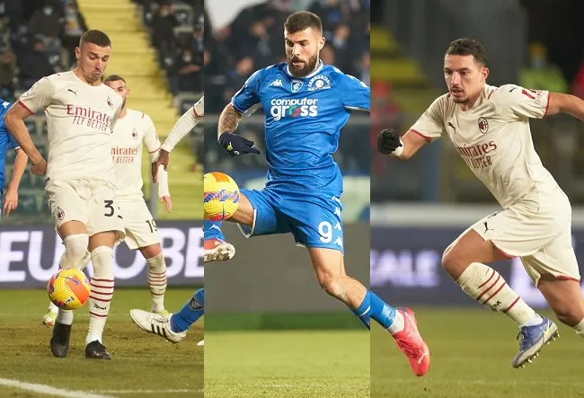 Milan - Empoli: scontro tra ex
