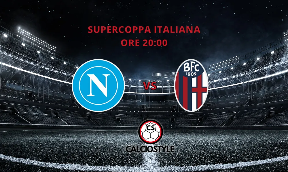 Napoli-Bologna 2-0, gli azzurri portano a casa la Supercoppa italiana