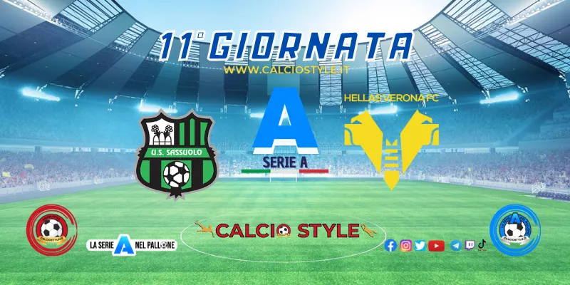 Sassuolo-Hellas Verona, probabili formazioni e dove vederla