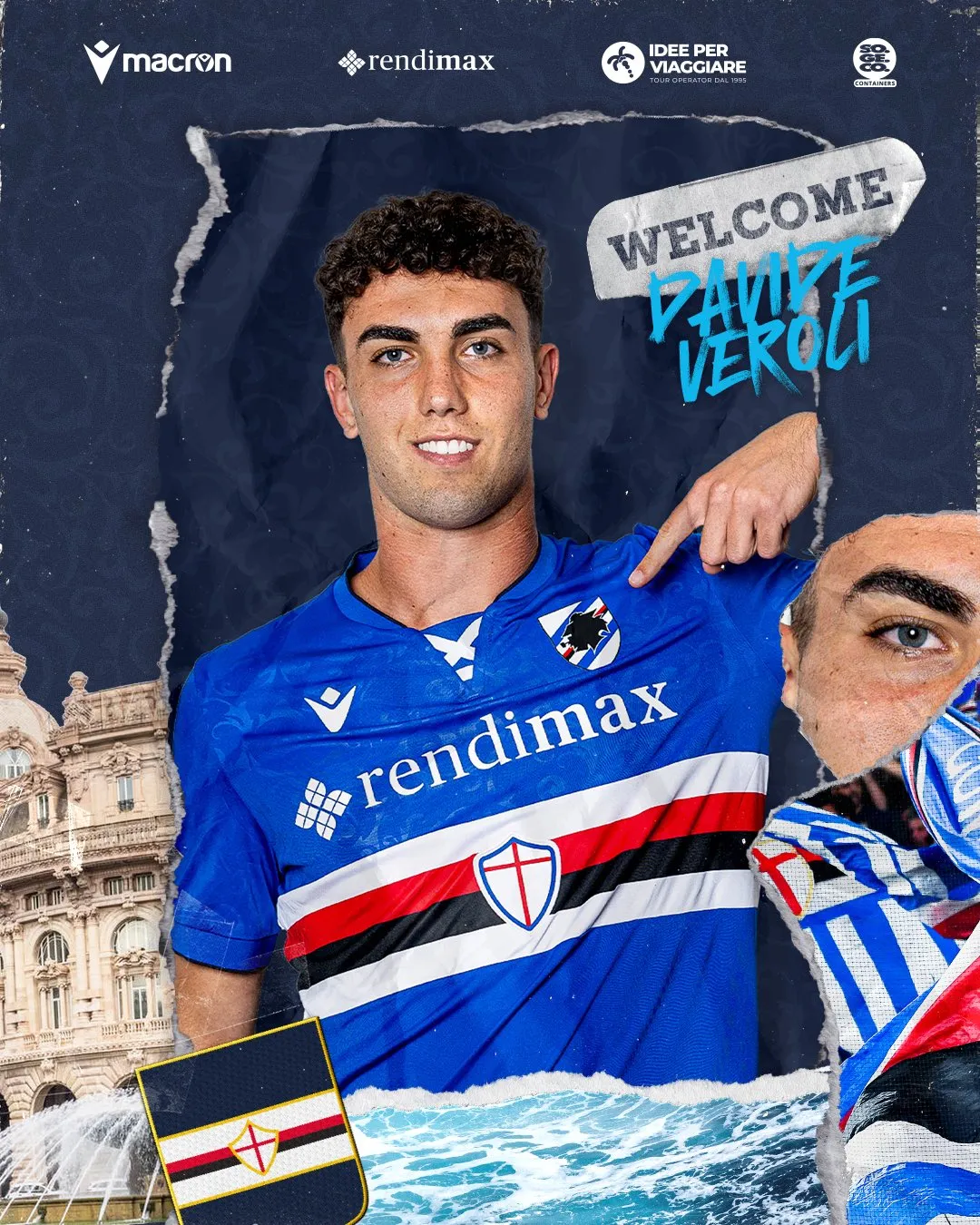 Ufficiale Sampdoria: arriva Veroli | I dettagli