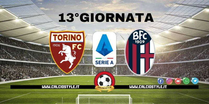Torino-Bologna: probabili formazioni e dove vederla