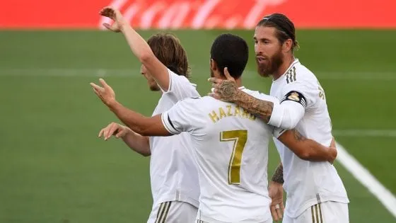 Liga: Real Madrid a +7 sul Barcellona!