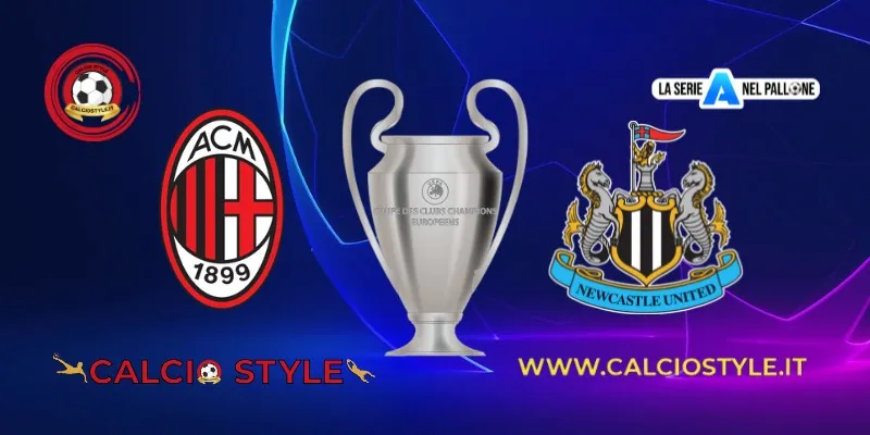 Milan - Newcastle, probabili formazioni di UCL e dove vederla
