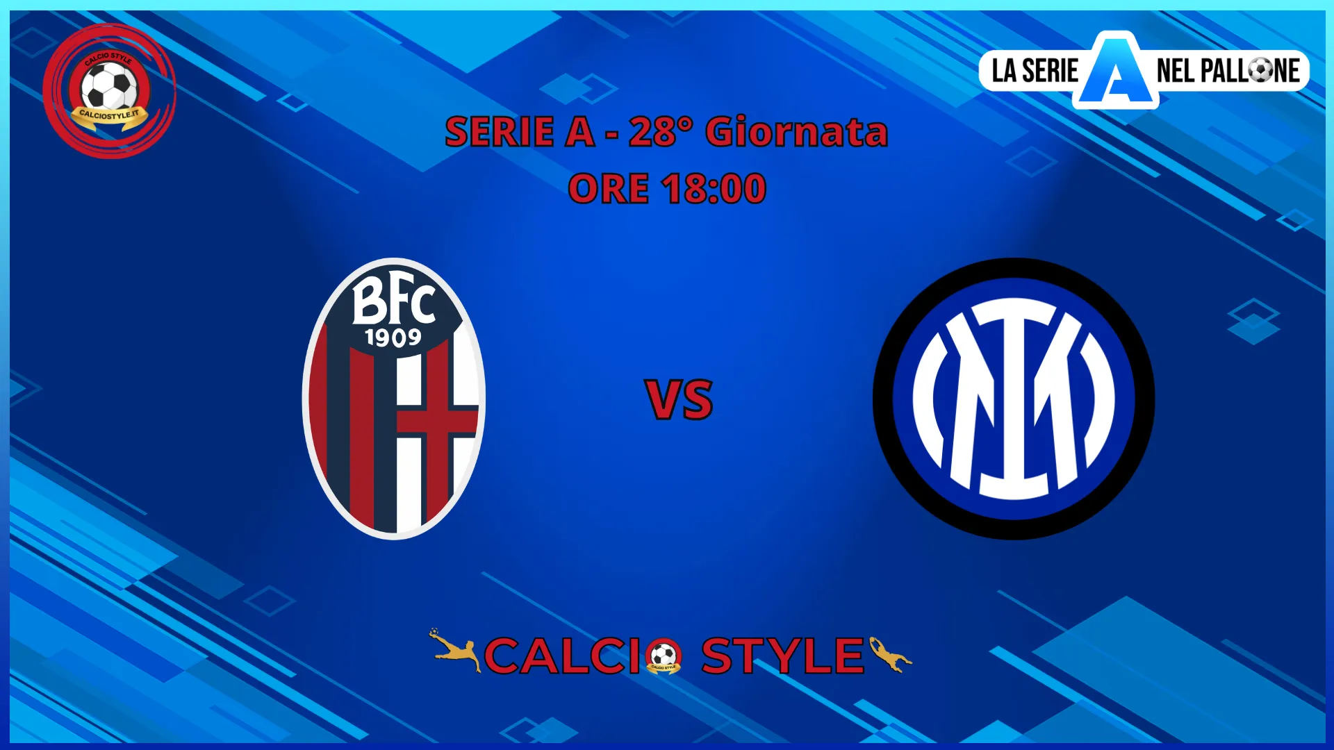 Serie A: le ufficiali di Bologna-Inter