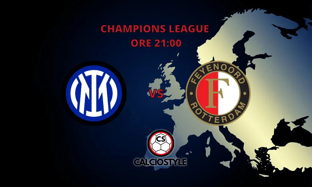 Inter-Feyenoord, le formazioni ufficiali del match