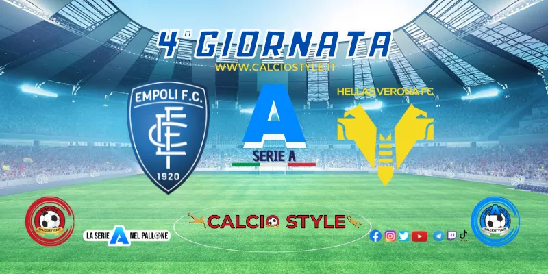 Empoli-Hellas Verona, probabili formazioni e dove vederla