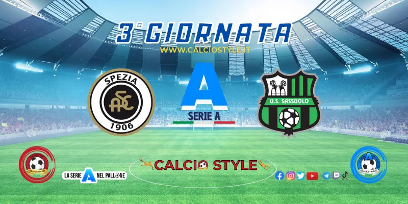 Spezia-Sassuolo, probabili formazioni e dove vederla