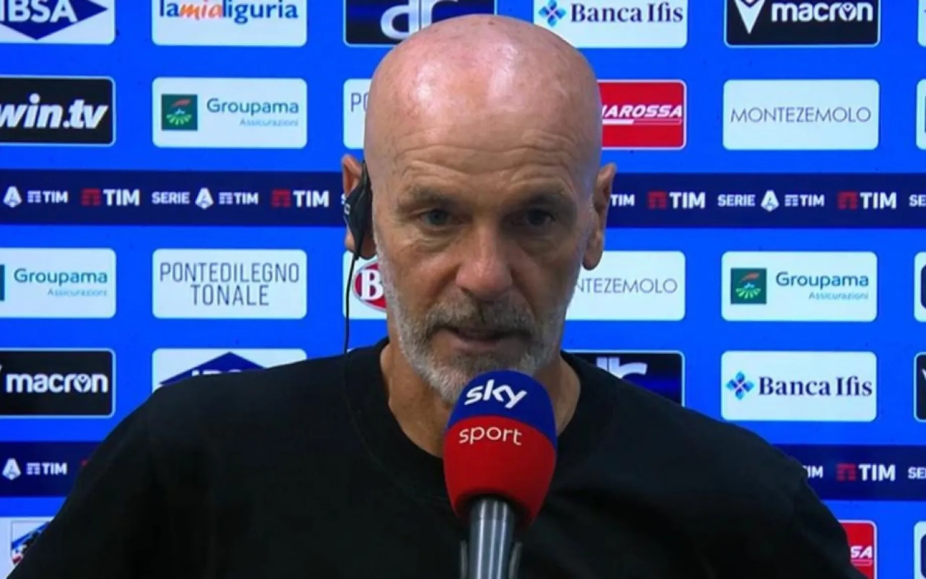 Milan, Pioli nel post partita:” Non devo chiedere scusa ai tifosi”