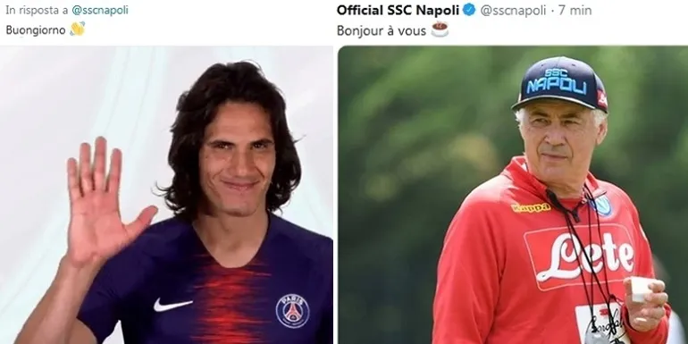 PSG-Napoli: sfida già iniziata sui Social