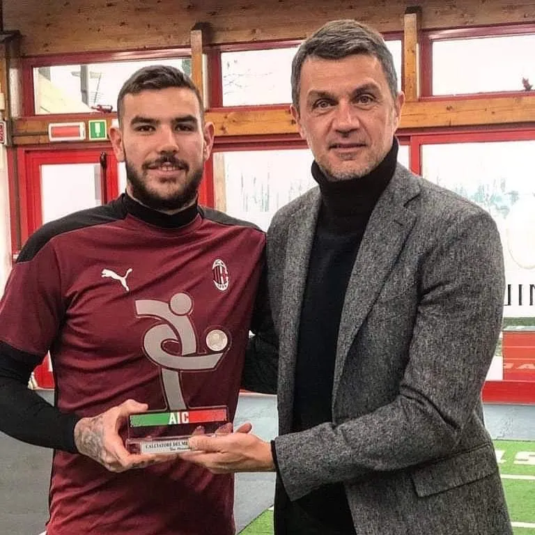 Milan: Theo Hernandez premiato dall'Aic