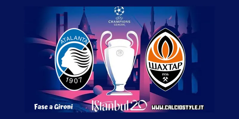 Atalanta-Shakhtar Donetsk: probabili formazioni e dove vederla
