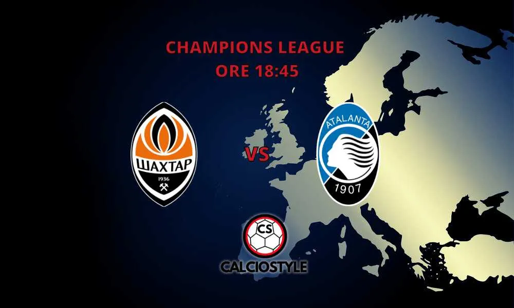 Shakthar Donetsk-Atalanta, formazioni ufficiali: out Retegui