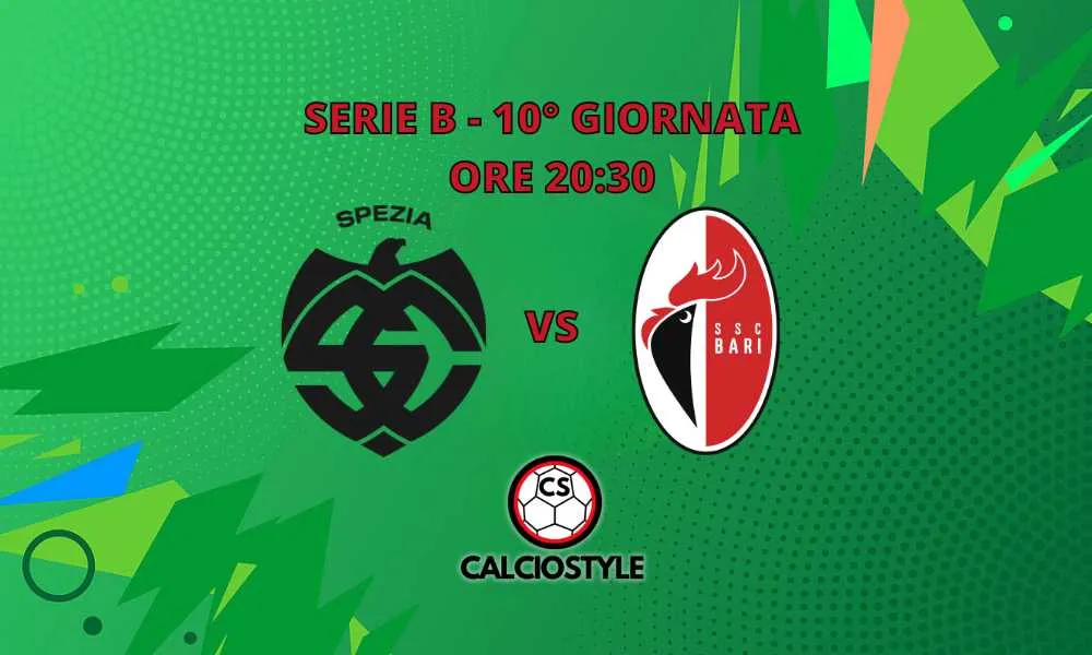 Spezia-Bari, le probabili formazioni e dove vederla
