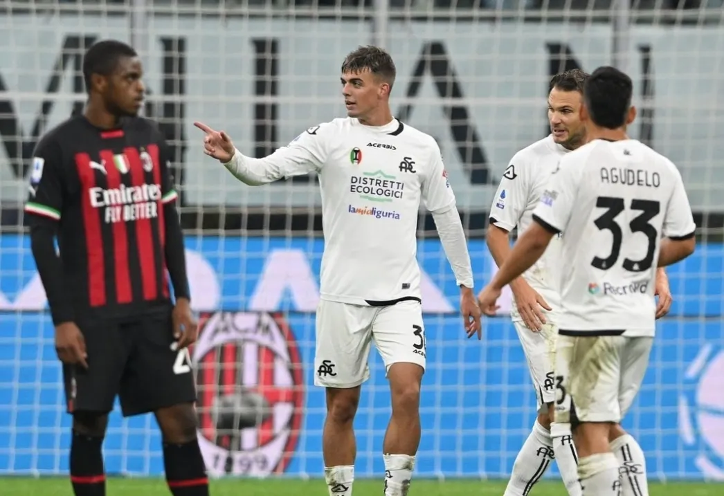 Spezia, Maldini e Caldara: due rossoneri dai destini opposti?