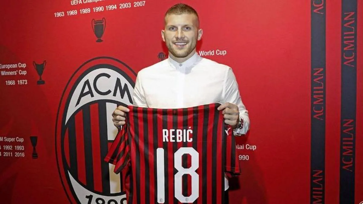 Milan: l'Eintracht chiede 40 milioni per Rebic