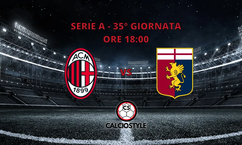 Milan - Genoa, probabili formazioni e dove vederla