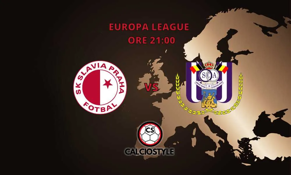 Slavia Praga-Anderlecht, le probabili formazioni e dove vederla