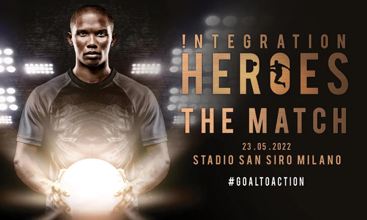 Integration Heroes Match, all'asta tre palloni d'artista