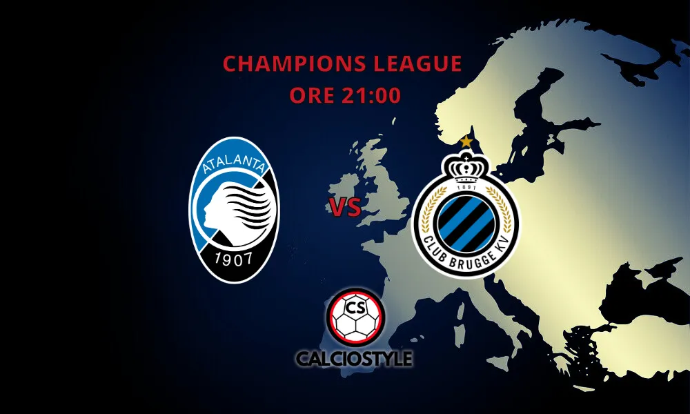 Atalanta-Club Brugge, le formazioni ufficiali