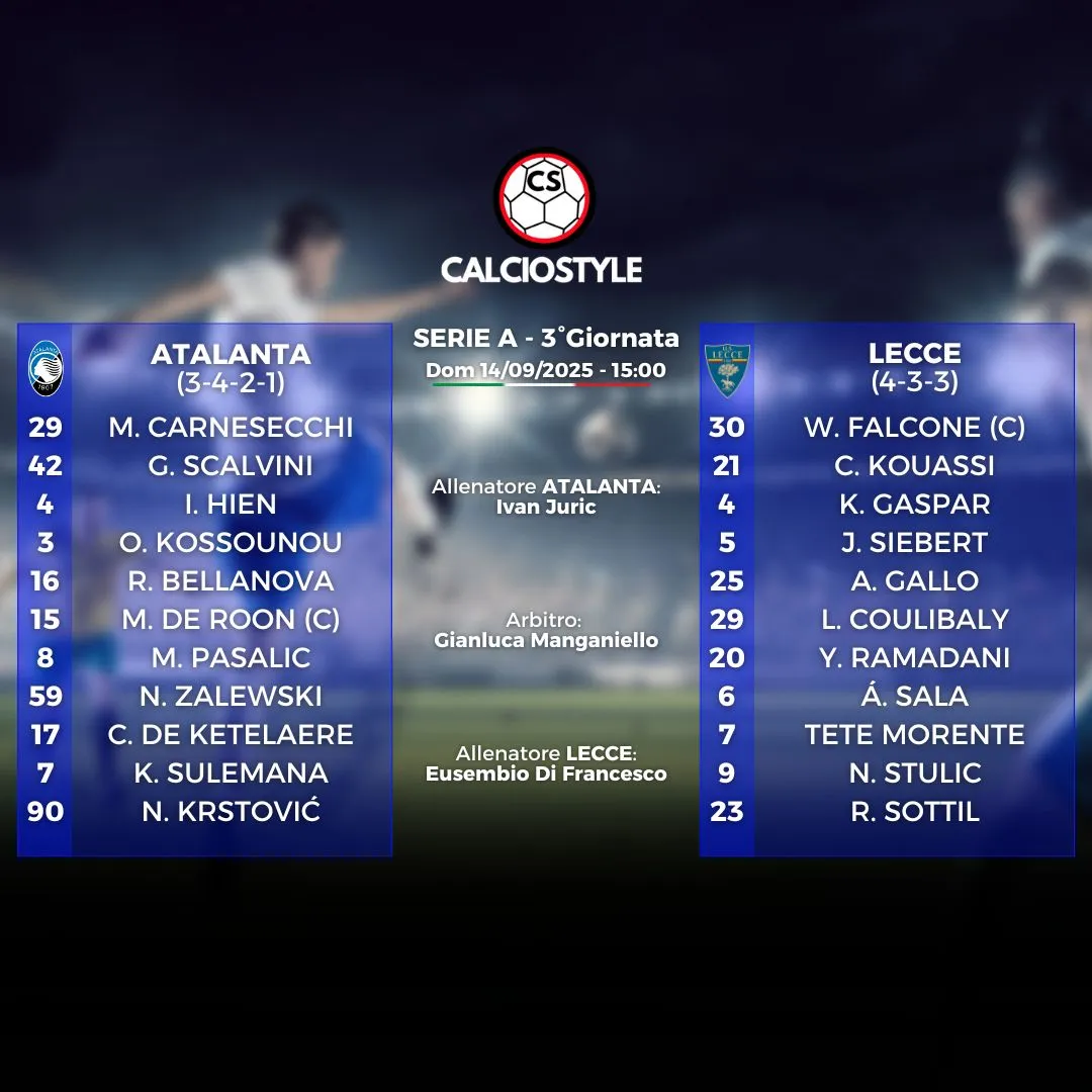 Atalanta-Lecce
